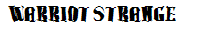 warriot strange